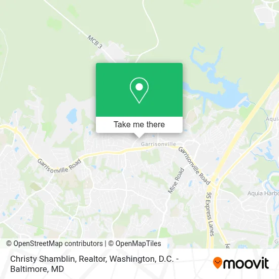 Christy Shamblin, Realtor map