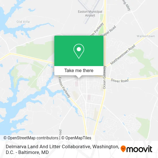 Delmarva Land And Litter Collaborative map