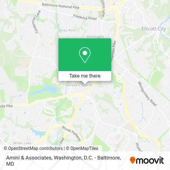 Amini & Associates map