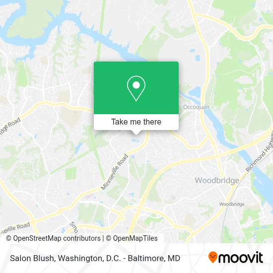 Salon Blush map