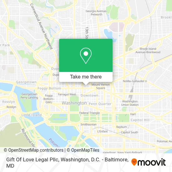 Gift Of Love Legal Pllc map