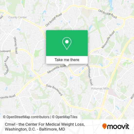 Cmwl - the Center For Medical Weight Loss map