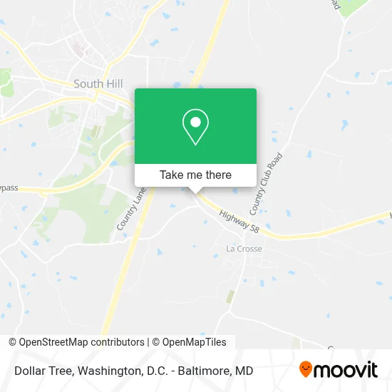 Dollar Tree map