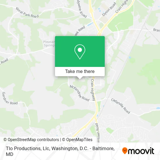 Tlo Productions, Llc map