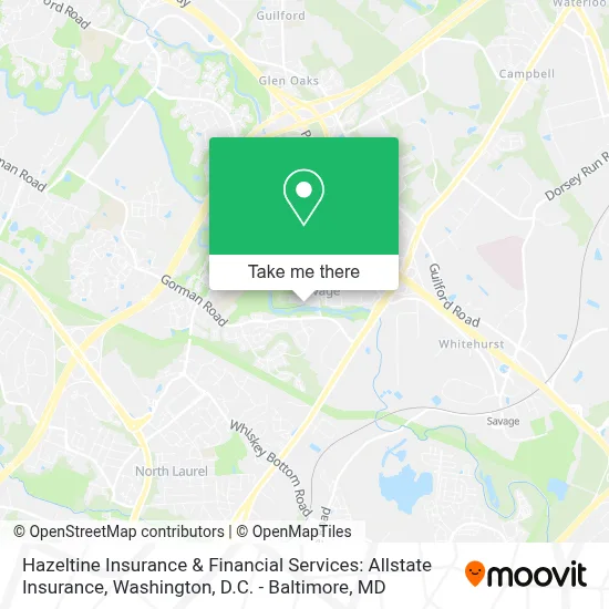 Hazeltine Insurance & Financial Services: Allstate Insurance map