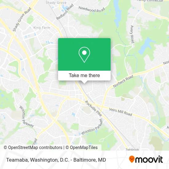 Teamaba map