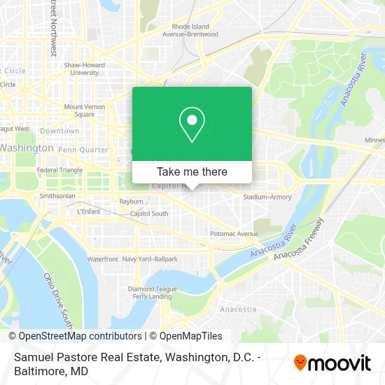 Samuel Pastore Real Estate map