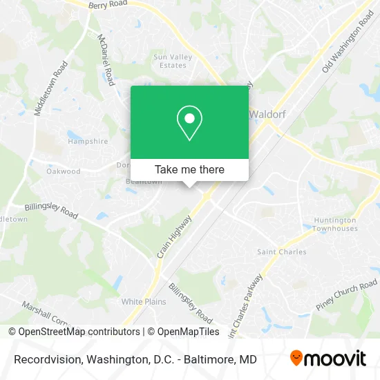 Recordvision map