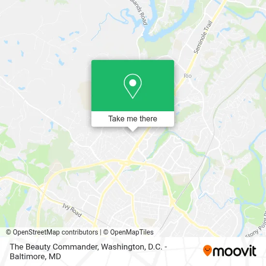 The Beauty Commander map