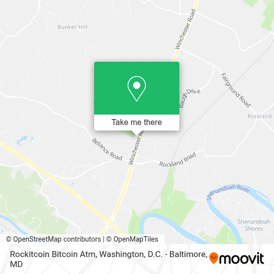Rockitcoin Bitcoin Atm map