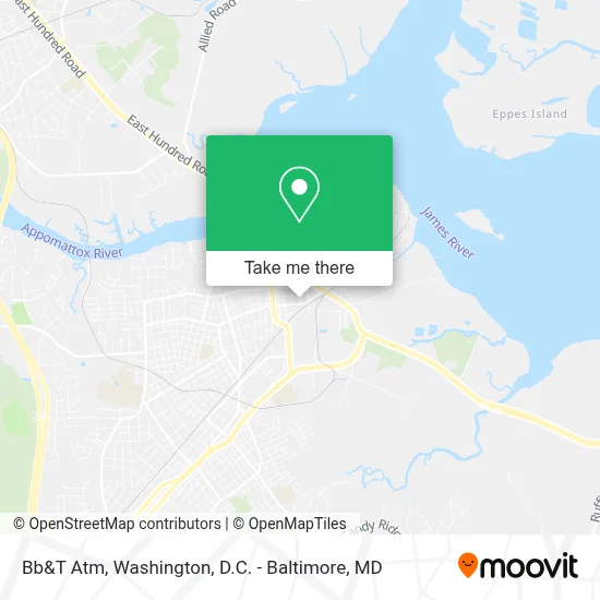 Bb&T Atm map