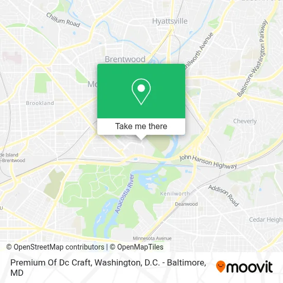 Premium Of Dc Craft map
