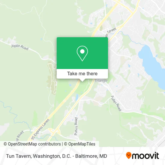 Tun Tavern map