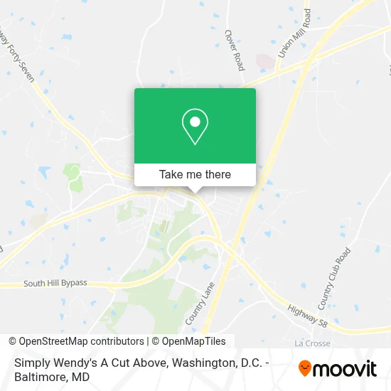 Simply Wendy's A Cut Above map