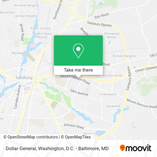 Dollar General map