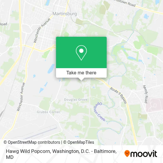 Hawg Wild Popcorn map