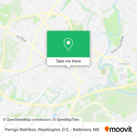 Perrigo Nutrition map