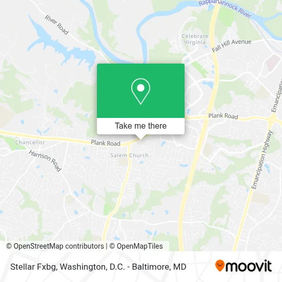 Stellar Fxbg map
