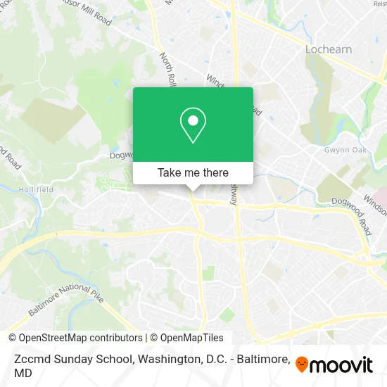 Zccmd Sunday School map