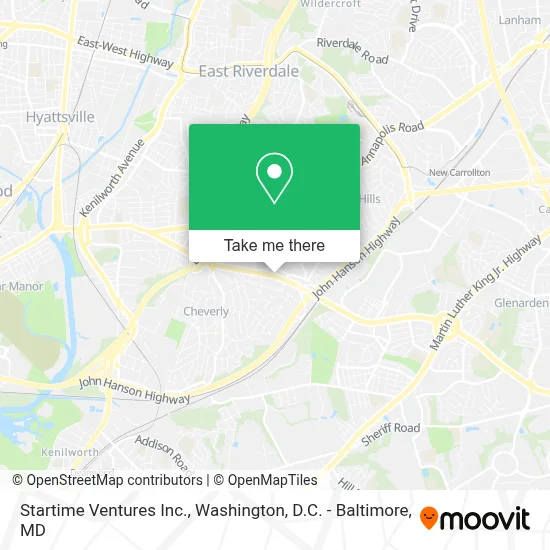 Startime Ventures Inc. map