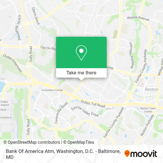 Bank Of America Atm map