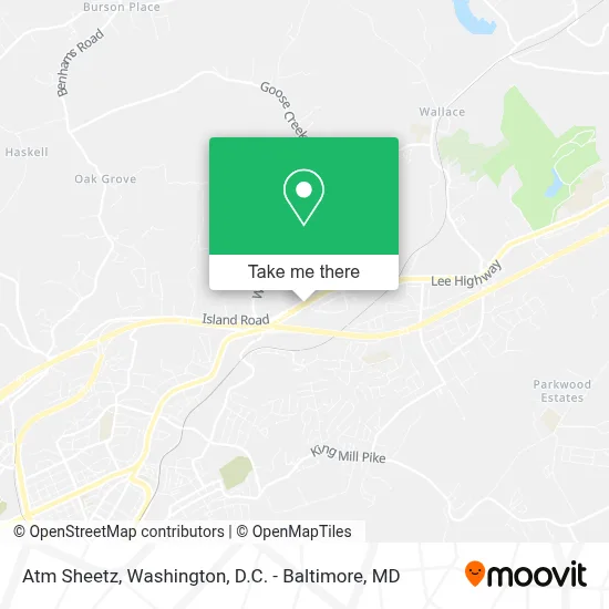 Atm Sheetz map