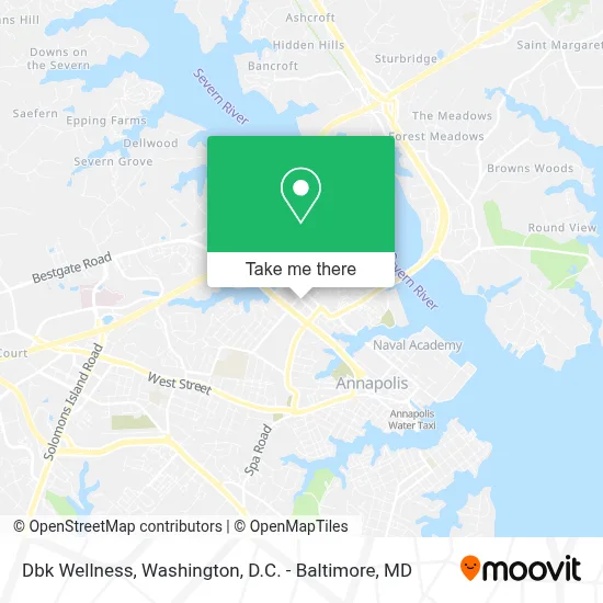 Dbk Wellness map