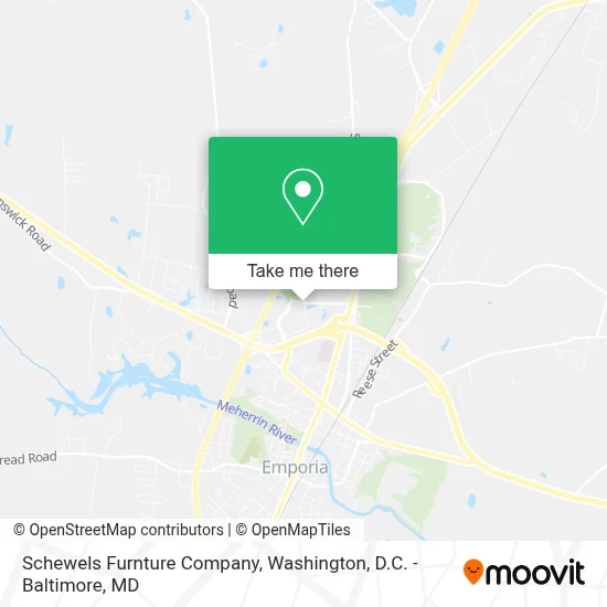 Schewels Furnture Company map