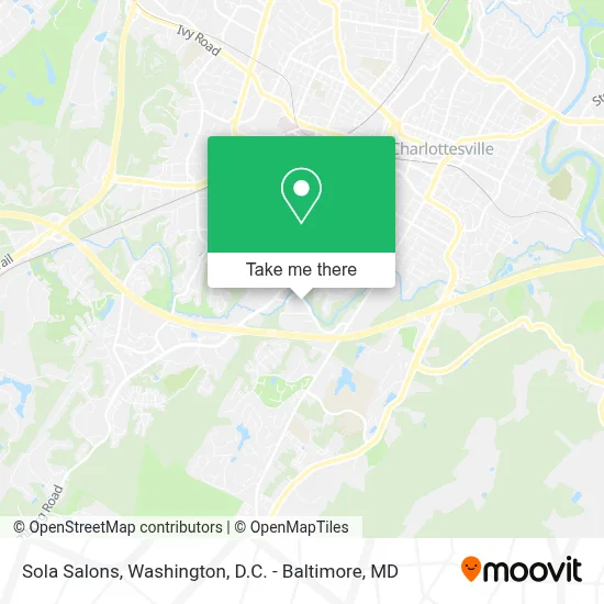 Sola Salons map