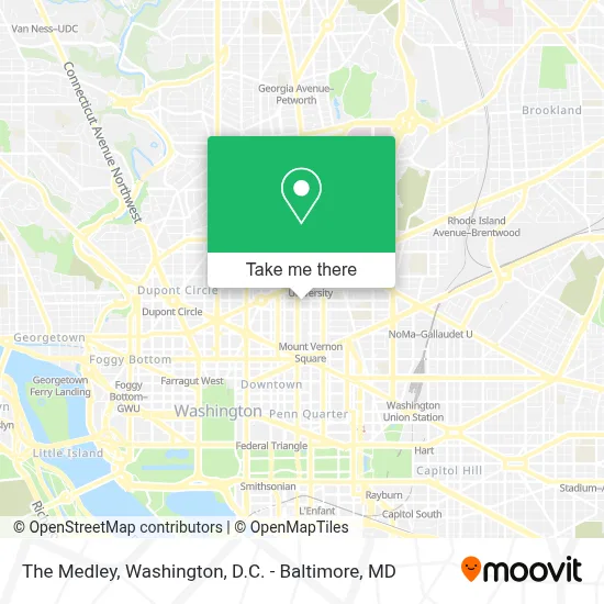 The Medley map