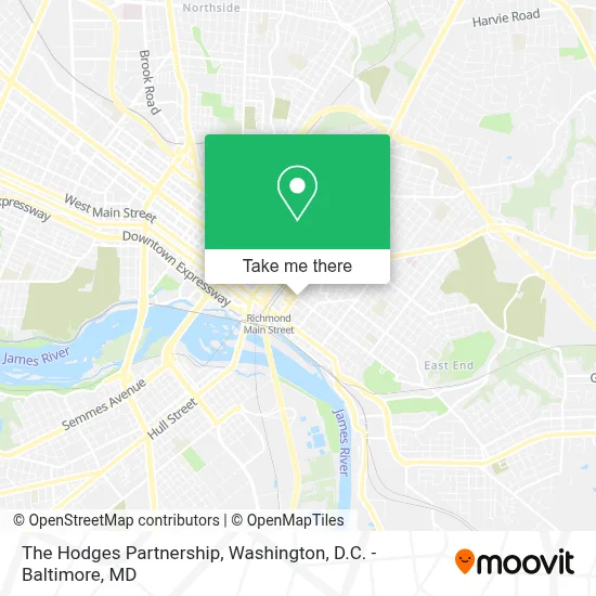 The Hodges Partnership map