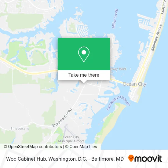 Woc Cabinet Hub map