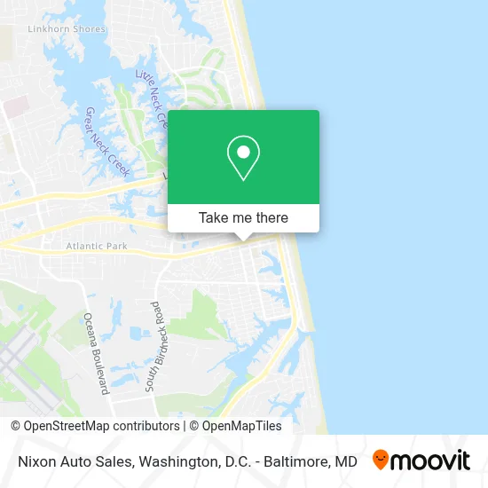 Nixon Auto Sales map