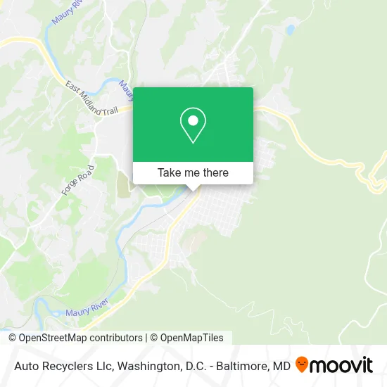 Auto Recyclers Llc map