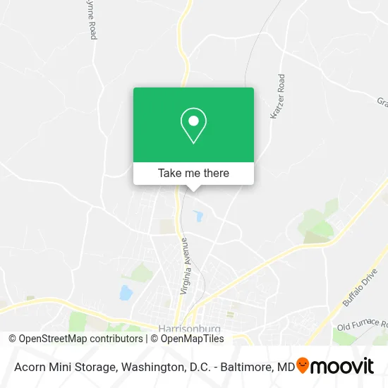 Acorn Mini Storage map