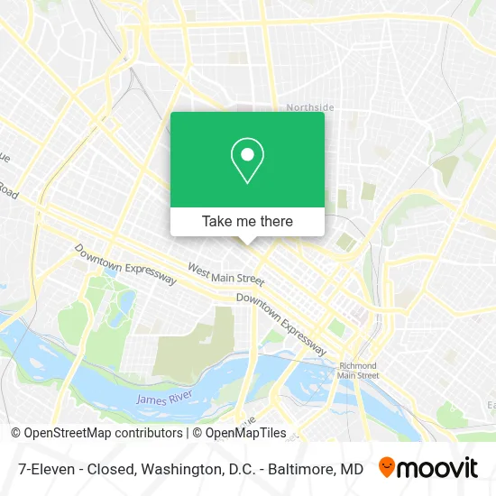 7-Eleven - Closed map