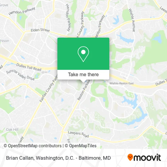 Brian Callan map