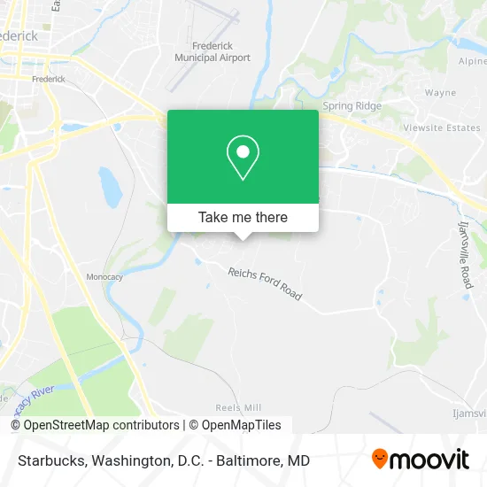 Starbucks map