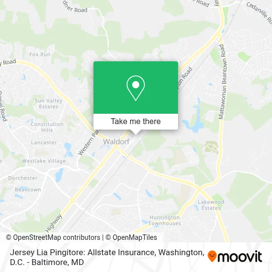 Jersey Lia Pingitore: Allstate Insurance map