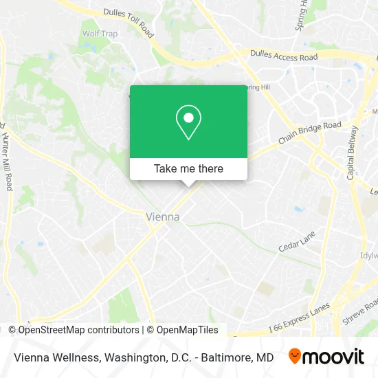 Vienna Wellness map