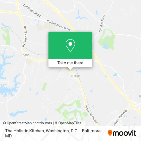 The Holistic Kitchen map