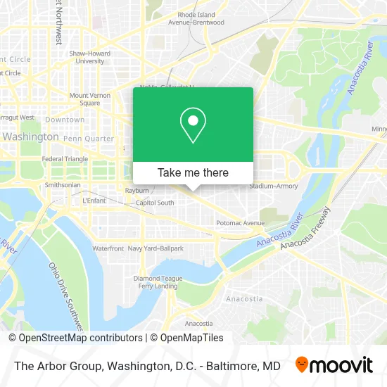 The Arbor Group map