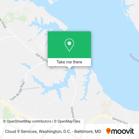 Cloud 9 Services map