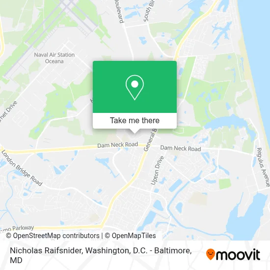 Nicholas Raifsnider map
