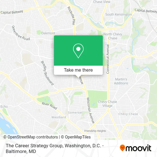 The Career Strategy Group map