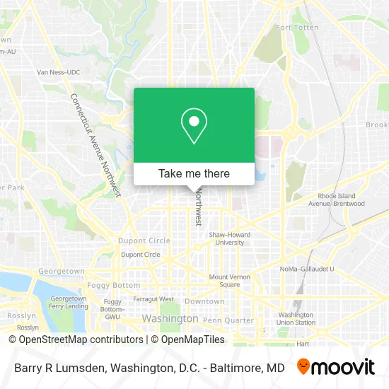 Barry R Lumsden map