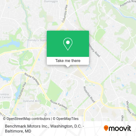 Benchmark Motors Inc. map
