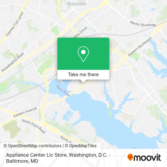 Appliance Center Llc Store map