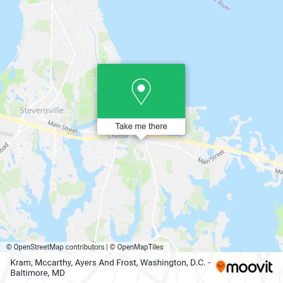 Kram, Mccarthy, Ayers And Frost map