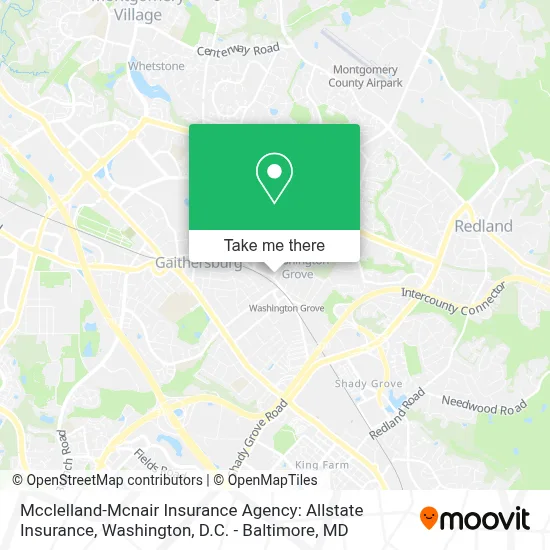 Mcclelland-Mcnair Insurance Agency: Allstate Insurance map